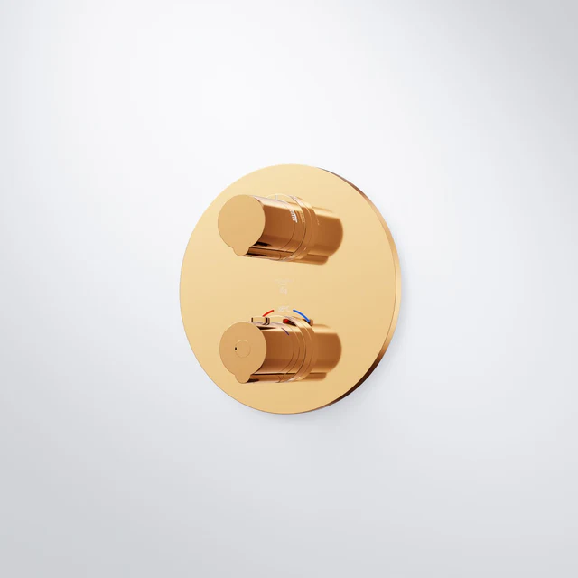 Series 100 Finish set for concealed thermostatic mixer with 2 way diverter 10