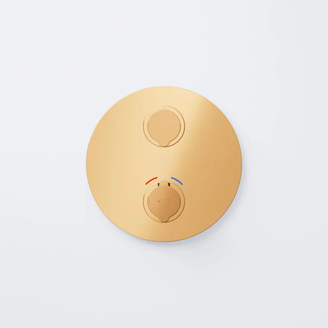 Series 100 Finish set for concealed thermostatic mixer with 2 way diverter 12