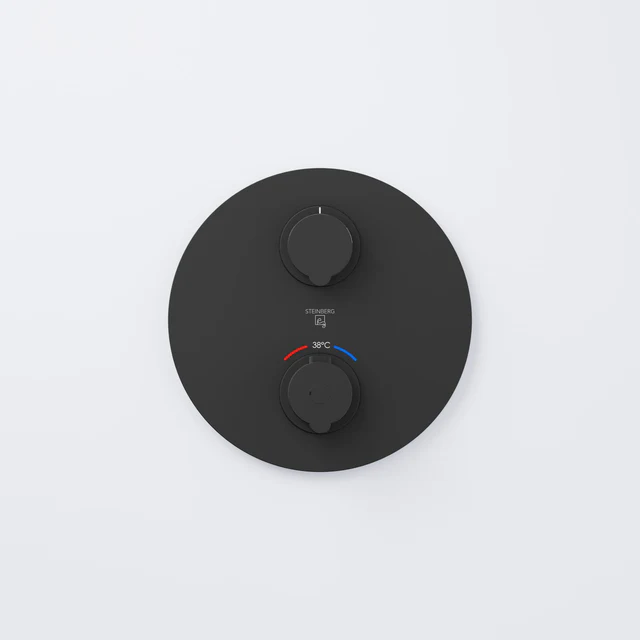 Series 100 Finish set for concealed thermostatic mixer with 2 way diverter 15