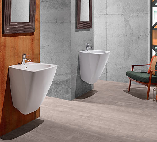 Wall-hung washbasin SHAPE 53 2