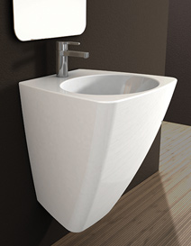 Wall-hung washbasin SHAPE 53 4