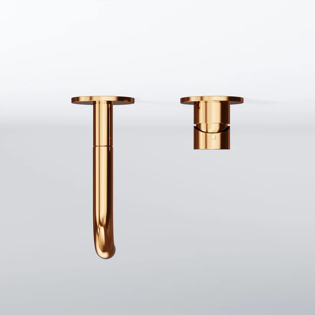 Wall mounted single lever basin mixer (Finish set) Series 100 Article number 100 1814 3 S 15