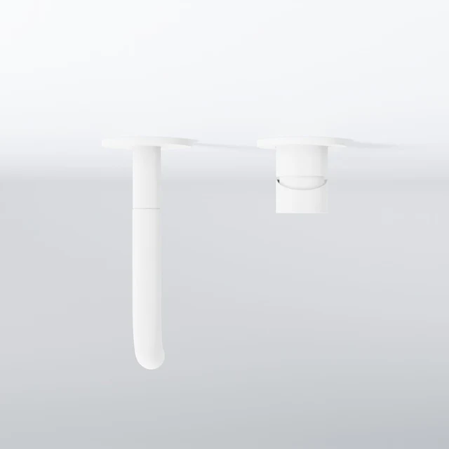 Wall mounted single lever basin mixer (Finish set) Series 100 Article number 100 1814 3 S 18