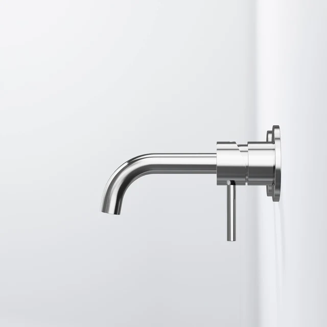 Wall mounted single lever basin mixer (Finish set) Series 100 Article number 100 1814 3 S 5