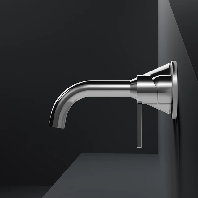 wall mounted single lever basin mixerrr 3