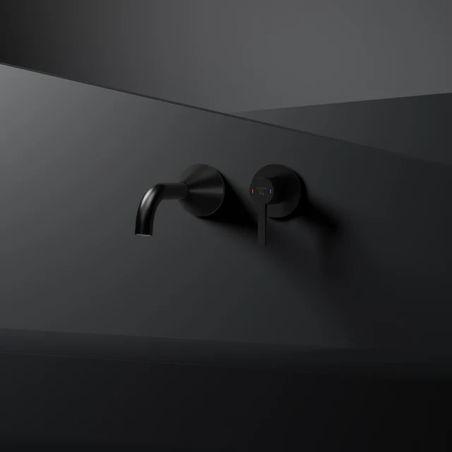 wall mounted single lever basin mixerrr 4