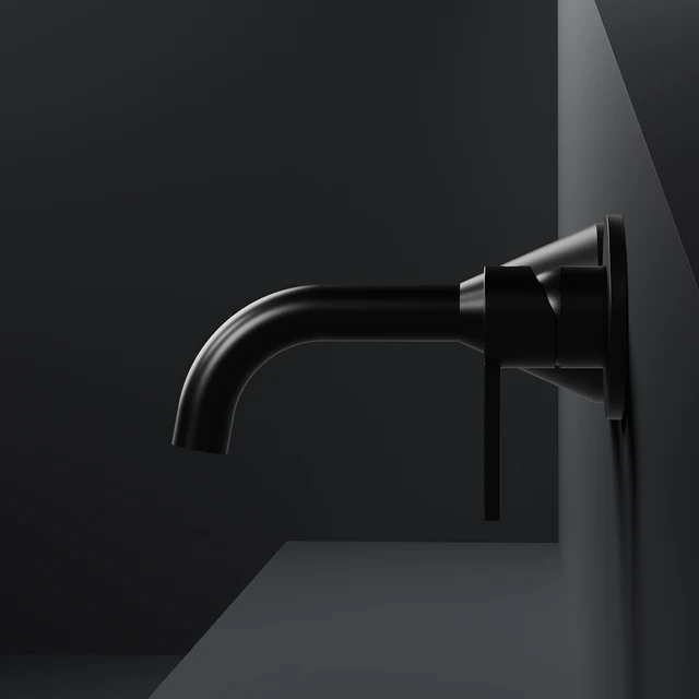 wall mounted single lever basin mixerrr 6